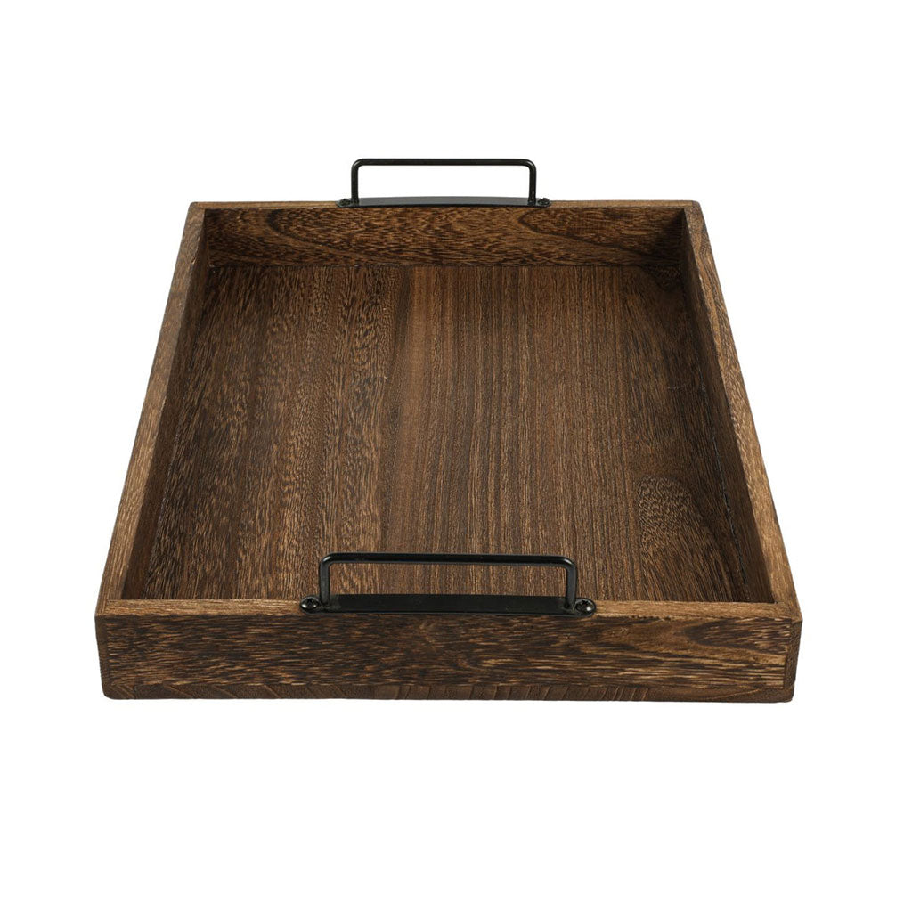 Azas Picture Azafate Minimal de Madera con Azas Negras – Welcome Home Lima
