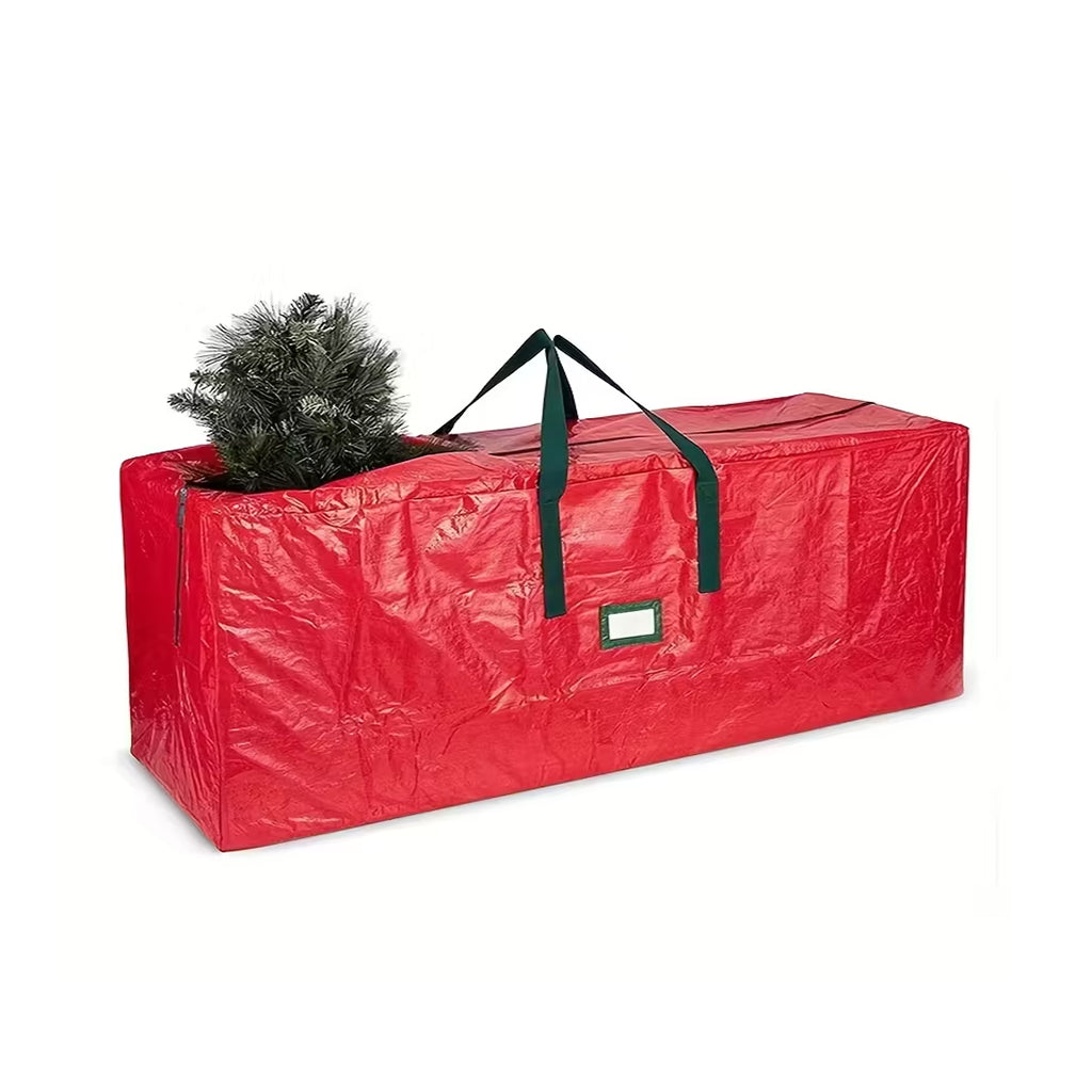 Bolsa Roja 165 cm Almacenamiento para Arbol
