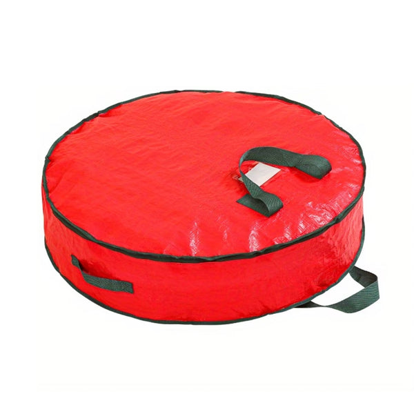 Bolsa Almacenamiento para Coronas y Adornos Rojo