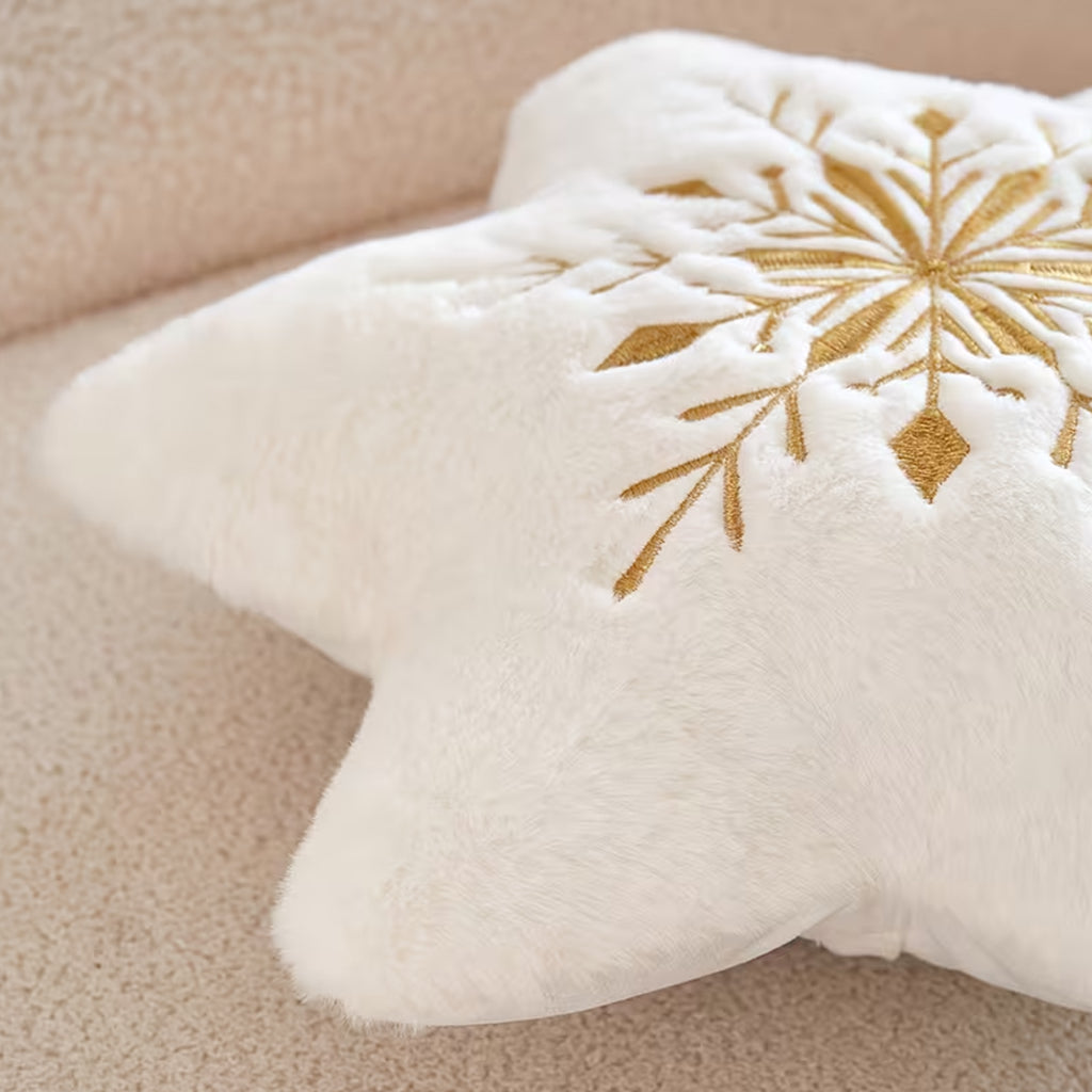 Cojin Forma Copo de Nieve