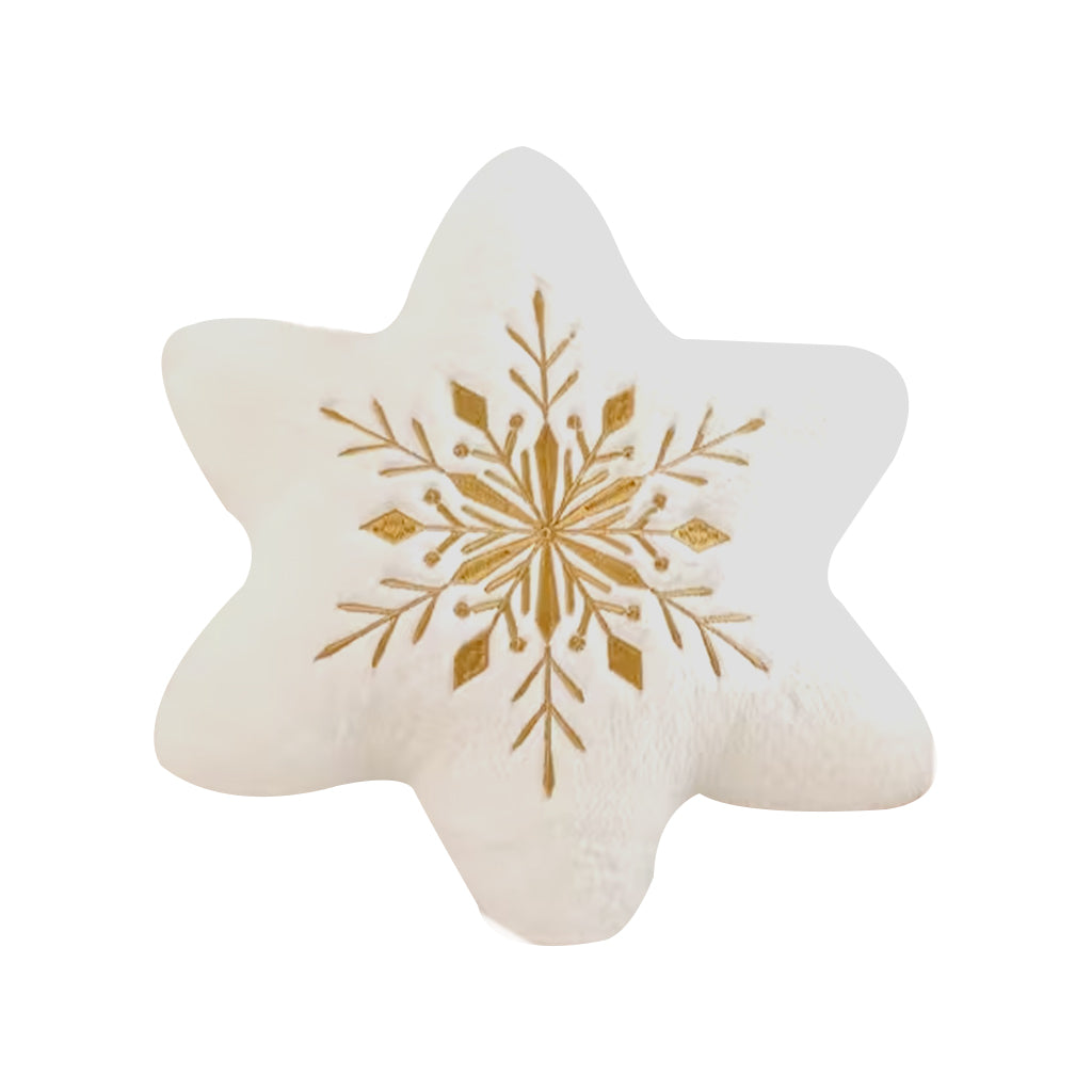 Cojin Forma Copo de Nieve