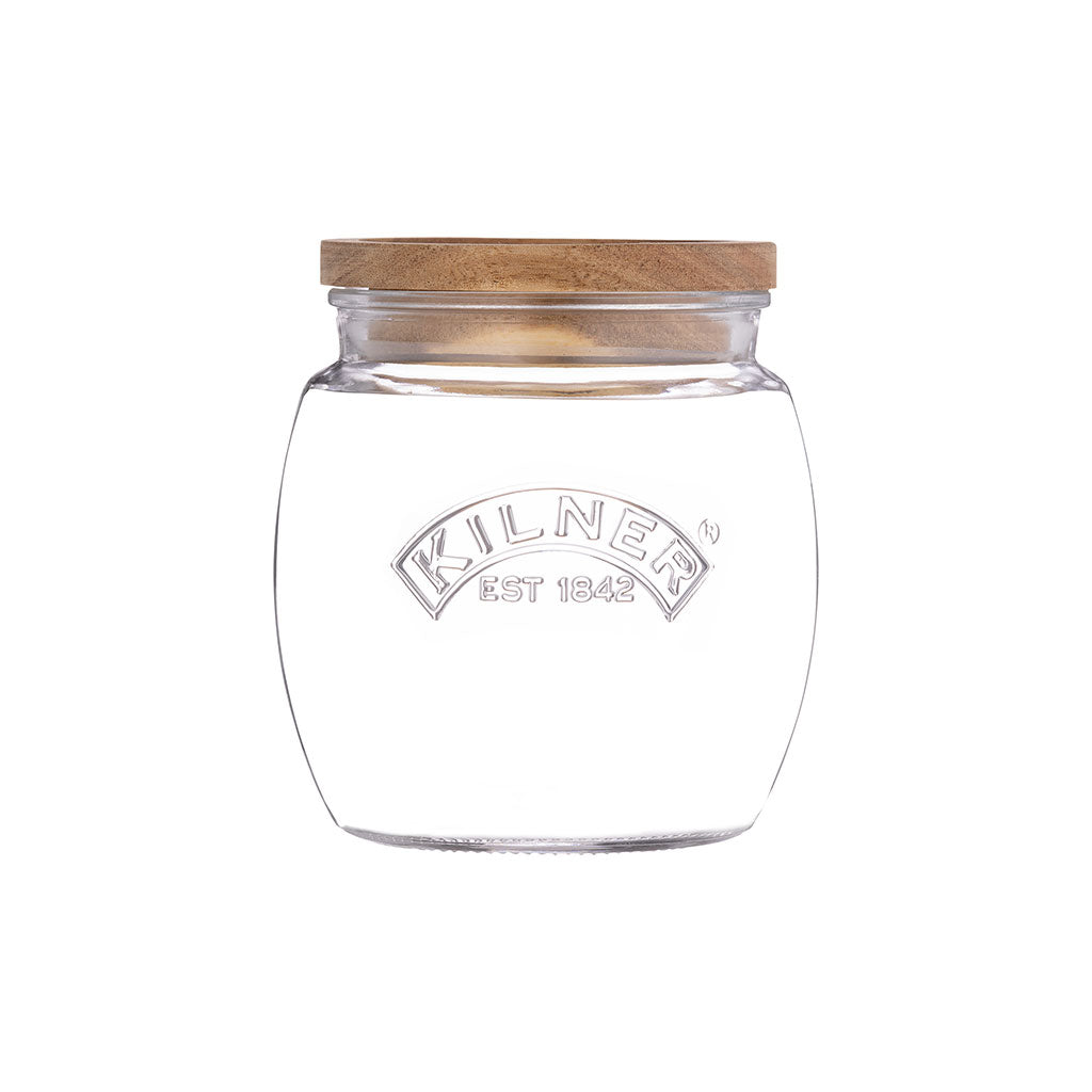 Frasco Universal Kilner 850ml con Tapa de Madera