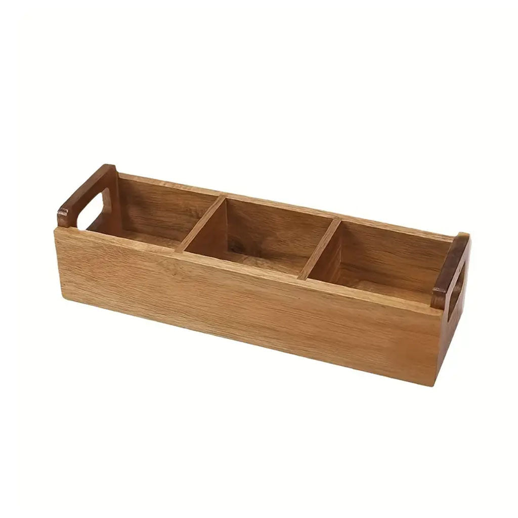 Organizador Decorativo de Madera Vintage