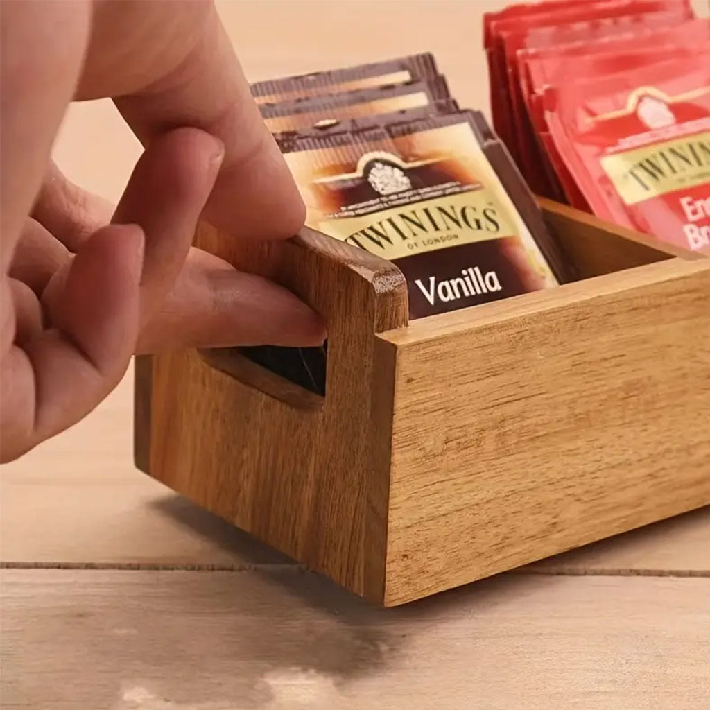 Organizador Decorativo de Madera Vintage