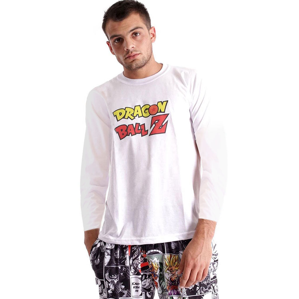 Pijama Dragon Ball (Pantalon + Polo Manga Larga) | Talla S