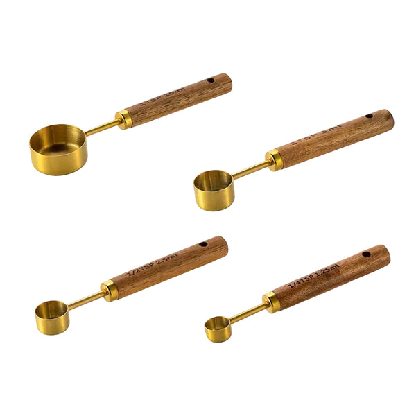Set Cucharas Medidoras Gold