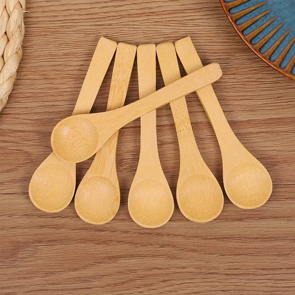 Set 3 Mini Cucharas de Madera Natural