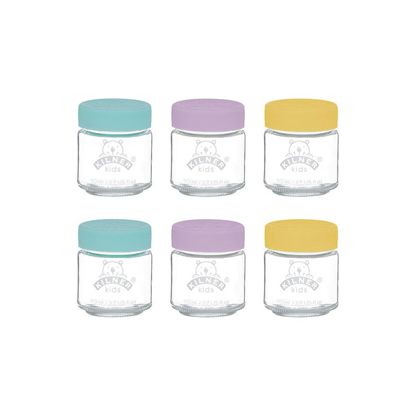 Set 6 Frascos Bebe Kilner 110ml