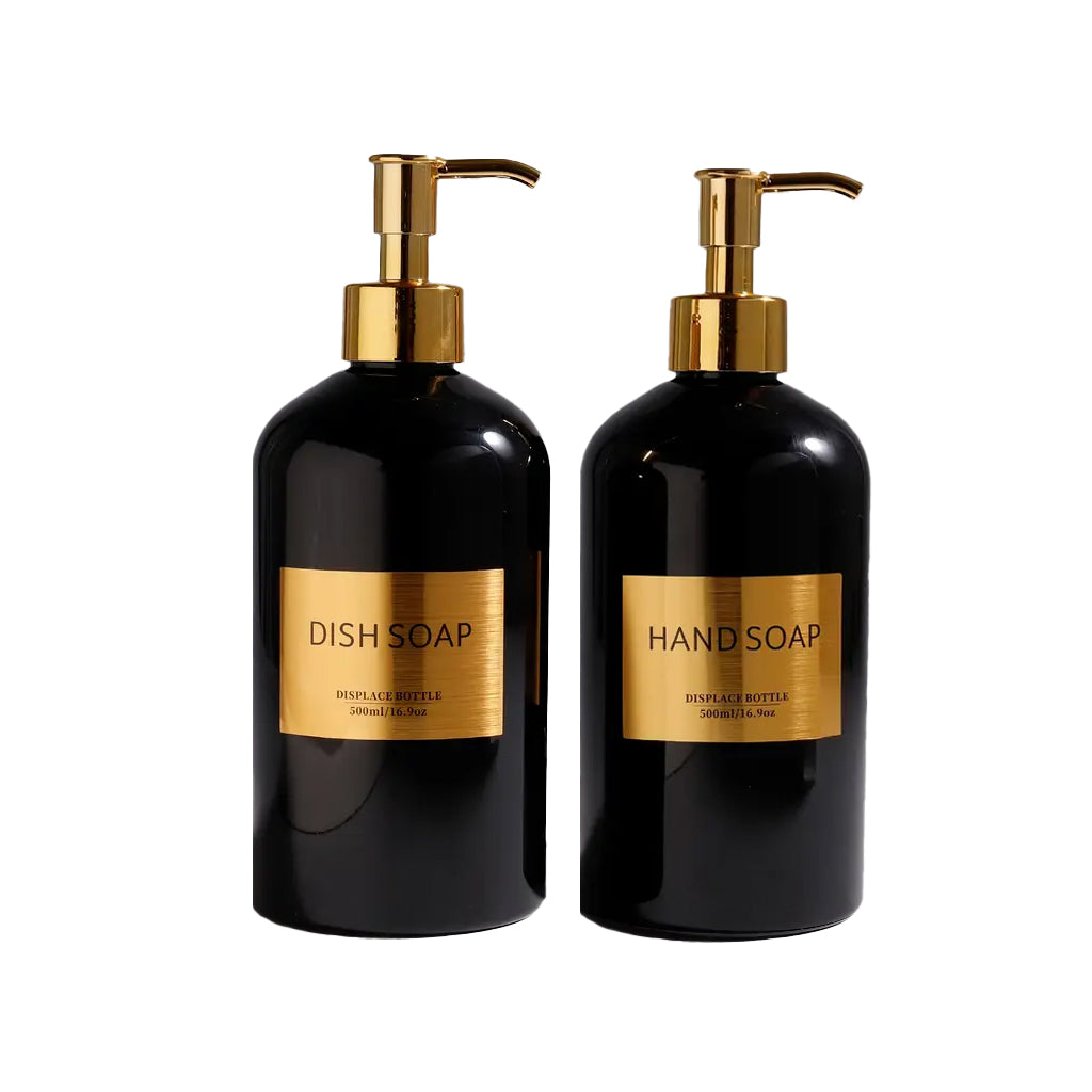 Set Premium 2 Frascos de Plastico Cocina 500ml