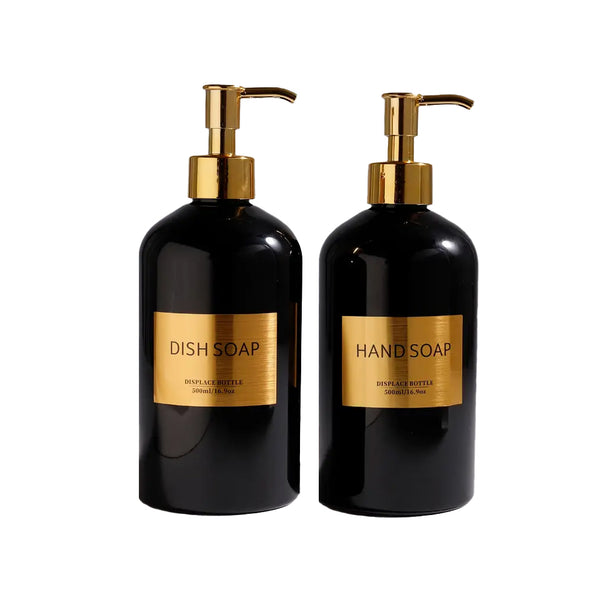 Set Premium 2 Frascos de Plastico Cocina 500ml