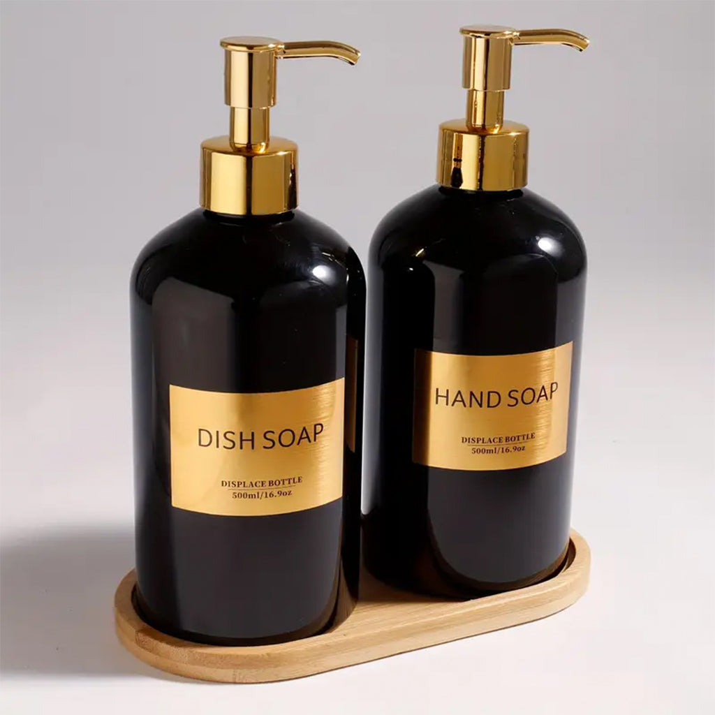 Set Premium 2 Frascos de Plastico Cocina 500ml