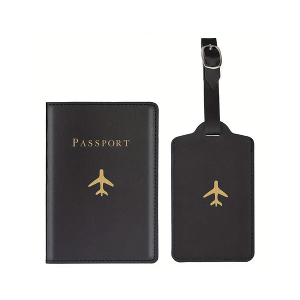 Set Travel Tag y Porta Pasaporte