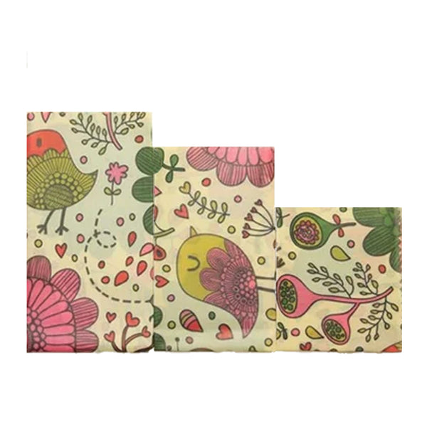 Set de 3 Envolturas Reutilizables Beewrap