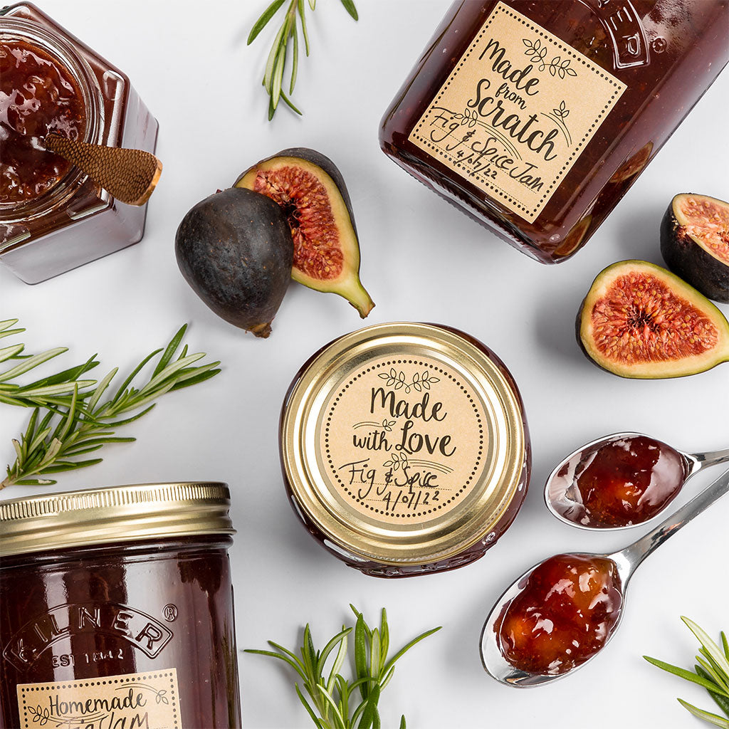 Set de 30 Etiquetas Adhesiva para Regalo Kilner