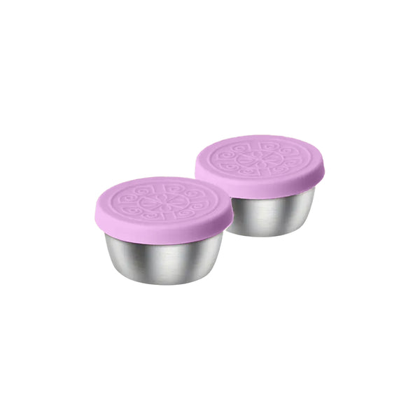 Set de Acero Inoxidable para Salsas Rosa