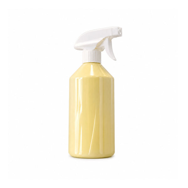 Outlet - Frasco de Plastico Amarillo con Spray 500ML