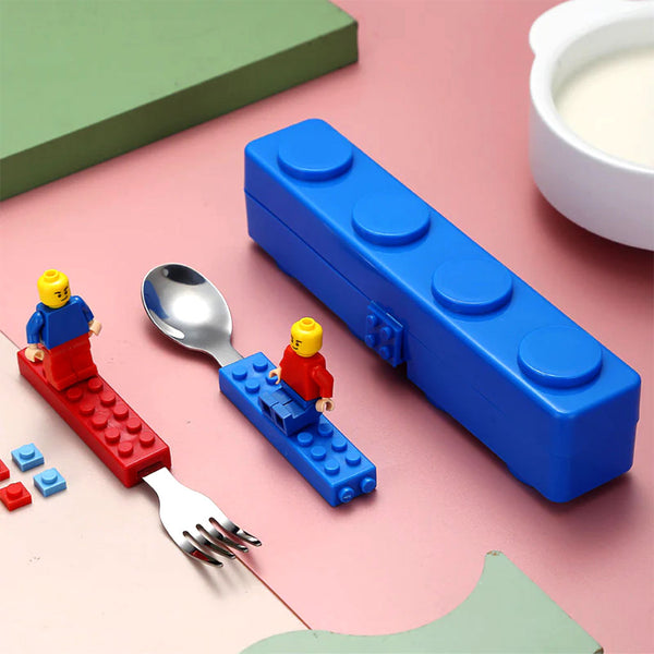 Kit Cubiertos Lego