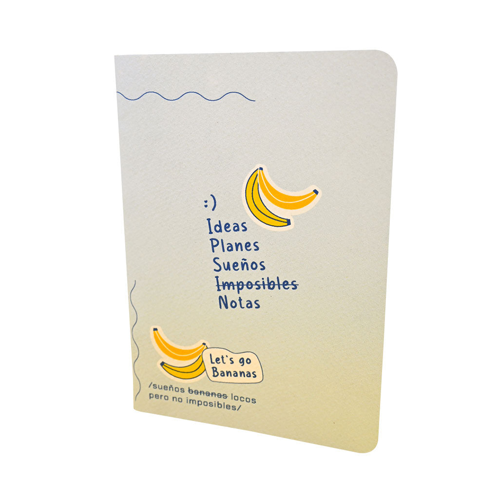 Libreta Pocket Plátanosss Celestes