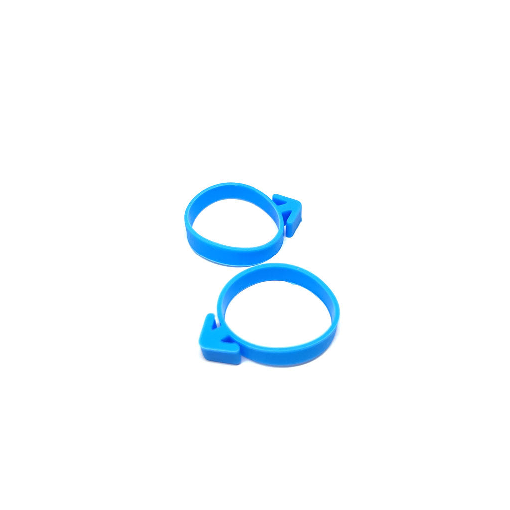 Set 10 Lazos Silicona Para Bolsas