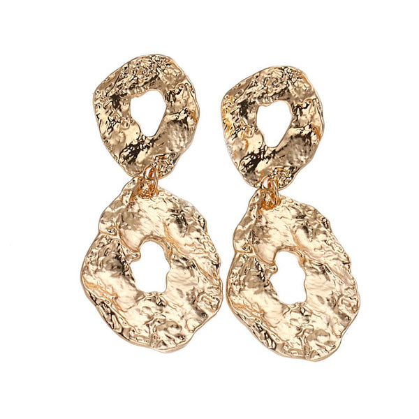 Aretes Brunette Dorado