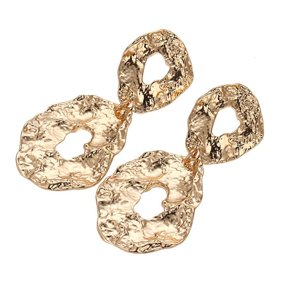 Aretes Brunette Dorado