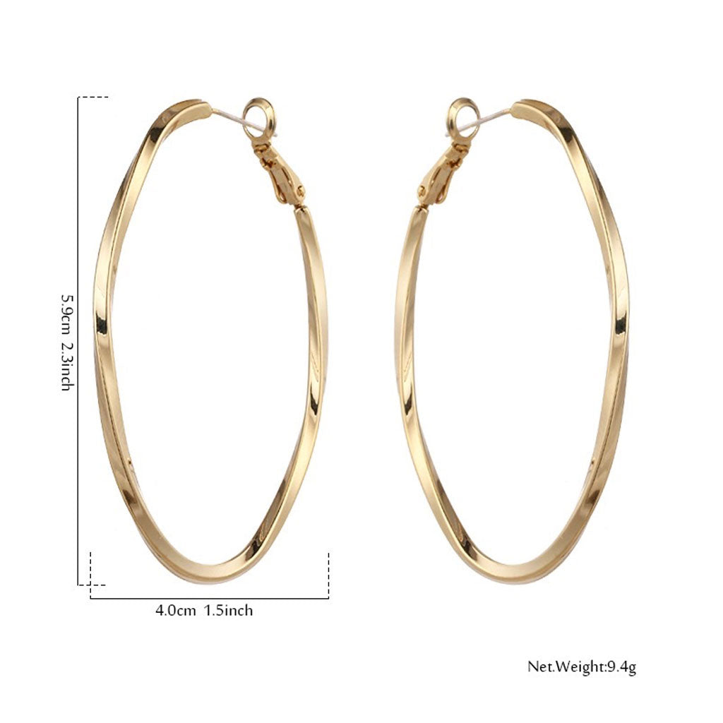 Aretes Candace Dorado
