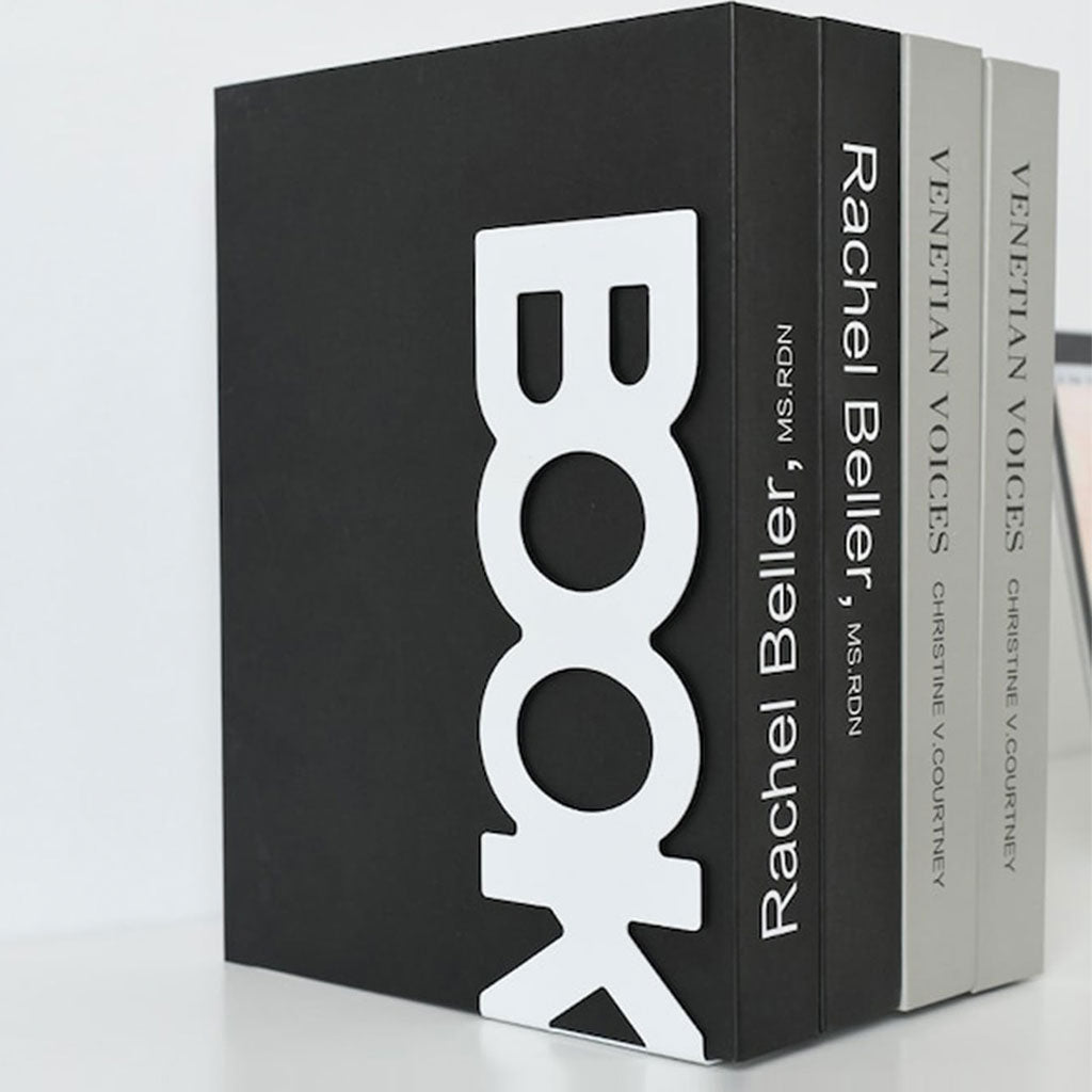 Outlet - Bookends Book Blanco