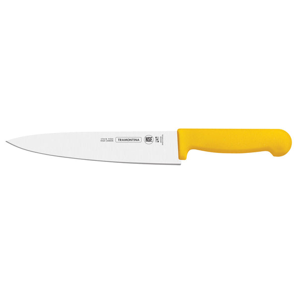 Cuchillo Master Pro Cocina 8" Amarillo