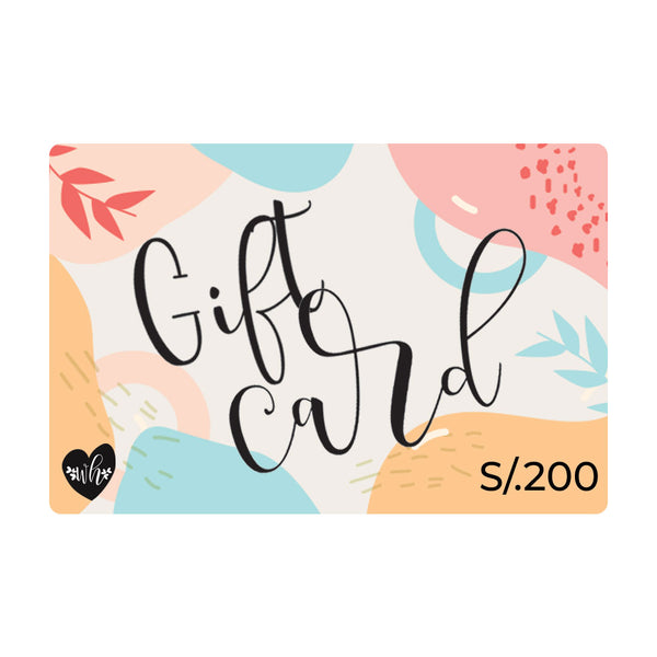 Gift Card Digital S/.200