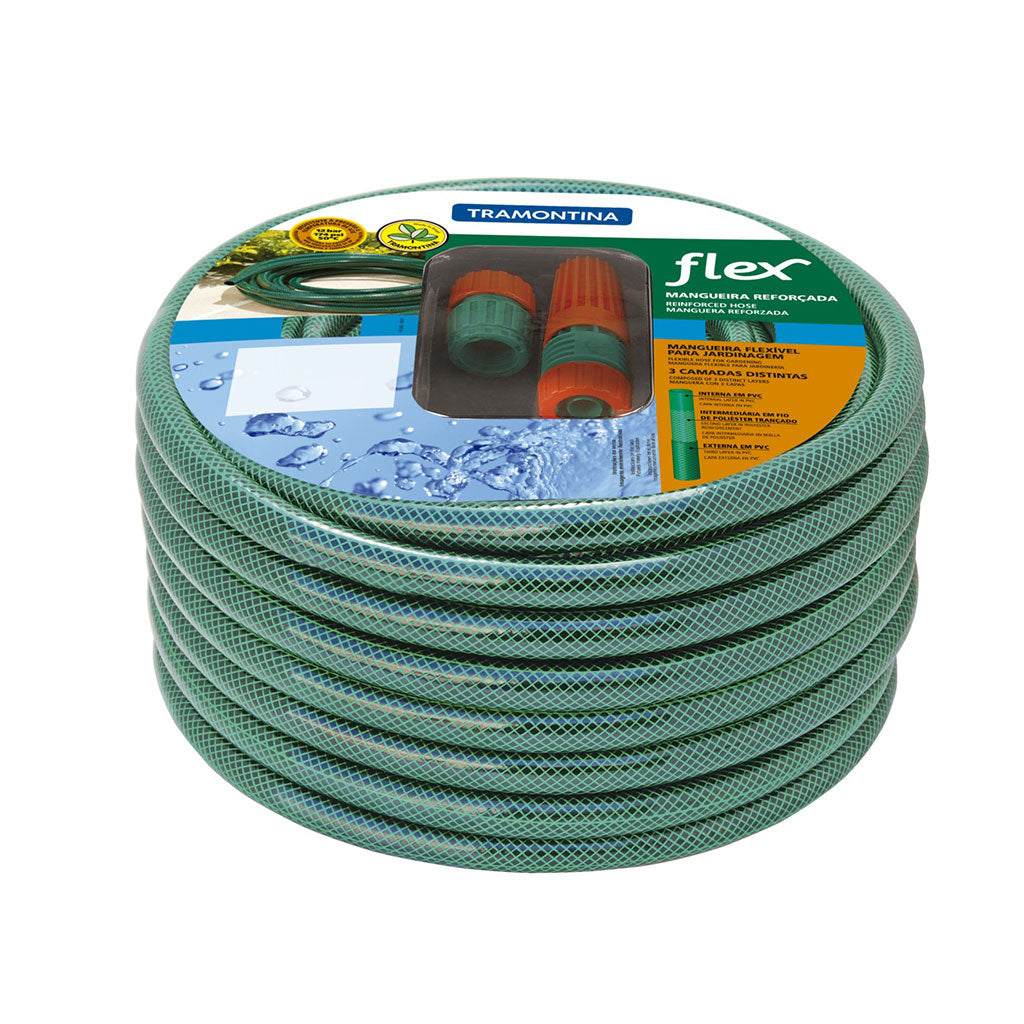 Manguera Super Flex 3 Capas Reforzada 3/4"X50MT