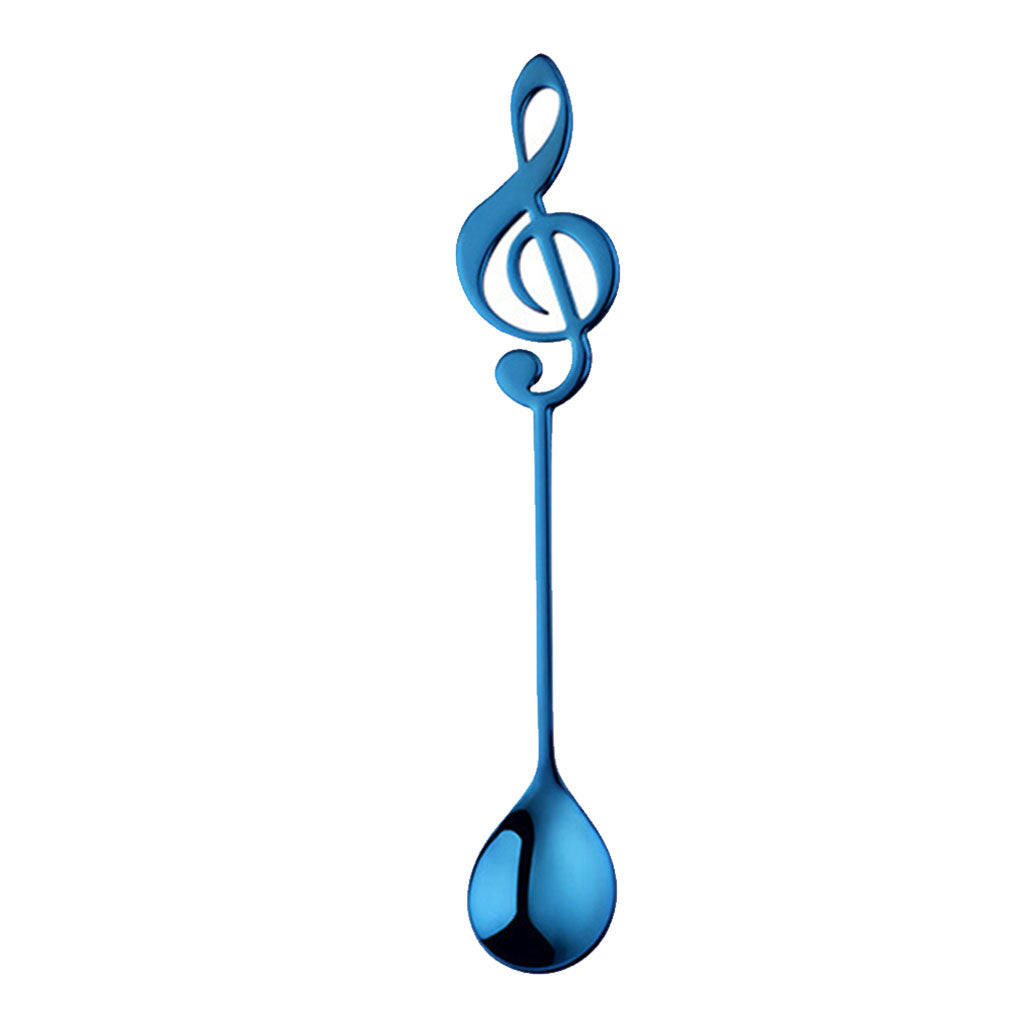 Cuchara Nota Musical Azul
