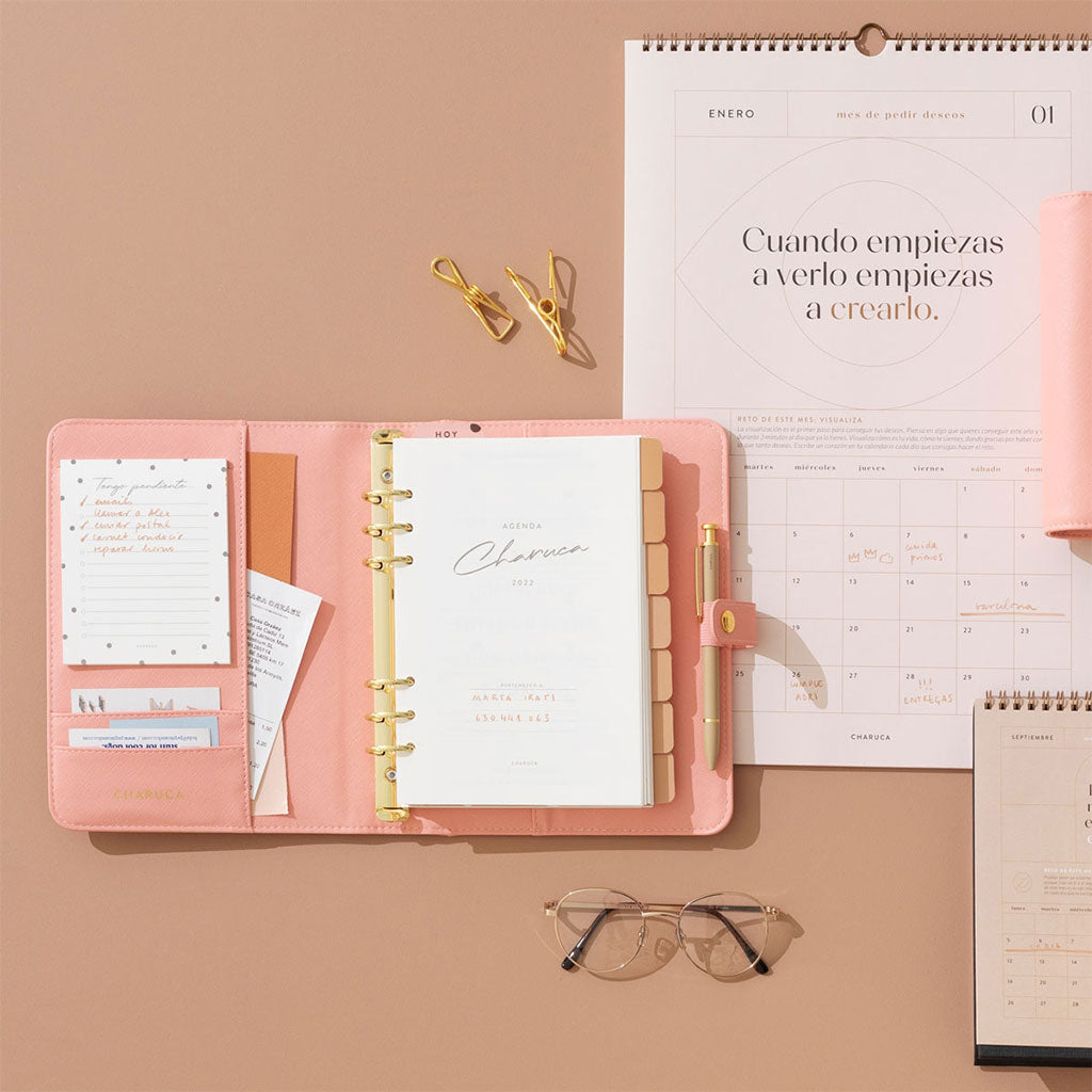 Planner Personal A5 Pink